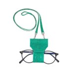 MonPanama-Eye glass holder-Green - front