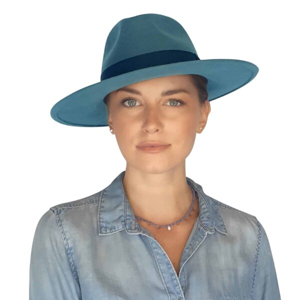 MonPanama Hat - Frank blue - anna003 for web